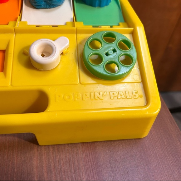 Vintage 1985 Playskool Sesame Street Poppin' Pals Pop Up Toy Baby Learning Works - Picture 3 of 4